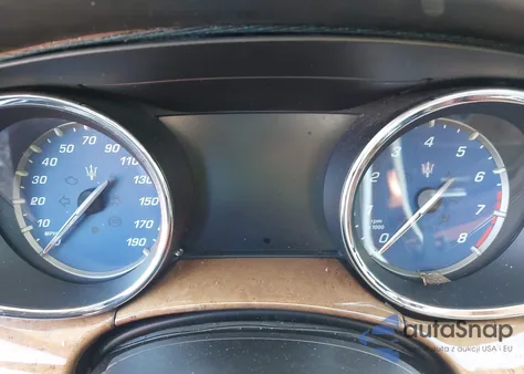 2017 Maserati Quattroporte S Gransport из США, поврежденный, VIN ZAM56RPS4H1256904